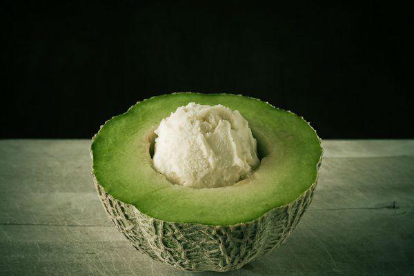 Melounový zmrzlinový dort