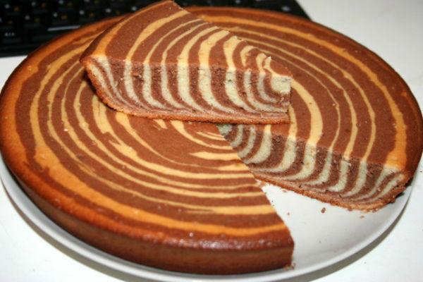 Zebra de mató i xocolata