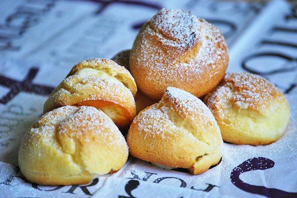 Profiterols de llimona