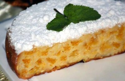 Orangenschnittenkuchen - Rezept für den Multikocher.