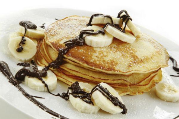 Creps de plàtan amb xocolata cobertes