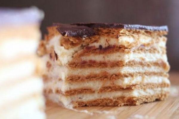 Un tros de pastís de galeta