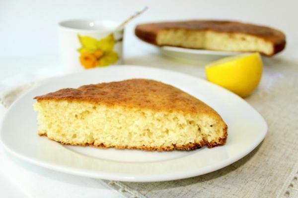 Un tros de mannà en un plat