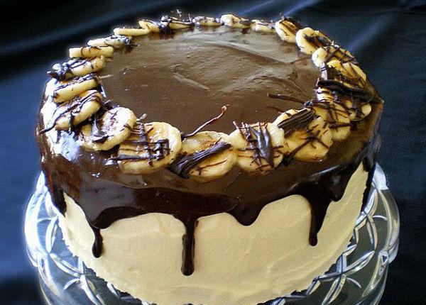 Pastís de plàtan i xocolata