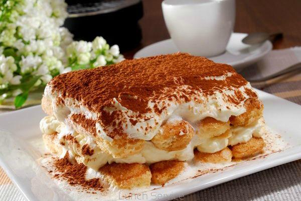 Tiramisú sense mascarpone