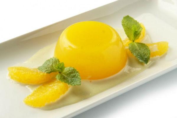 Recepta de gelatina de suc de taronja