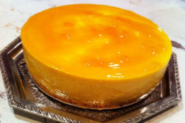 Pastís de pinya i mango