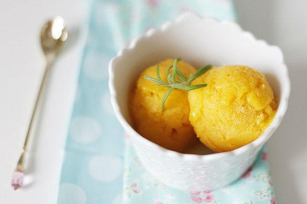 Sorbet de mango