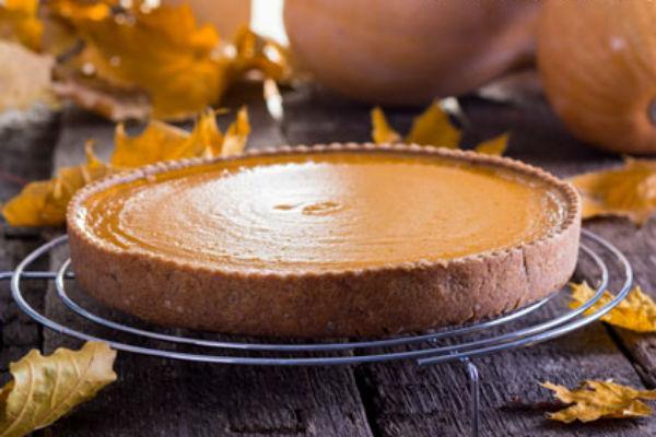 Amerikanischer Kürbiskuchen