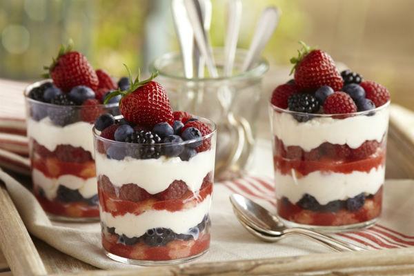 Trifle de baies
