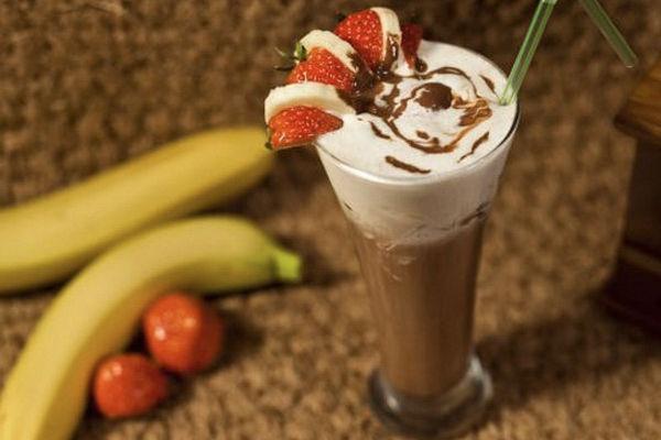 Milkshake au chocolat