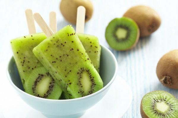 Gelats de kiwi