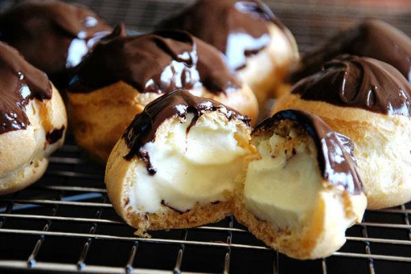 Recette d'éclairs de Yulia Vysotskaya