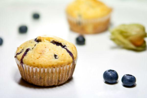 Muffins aux myrtilles
