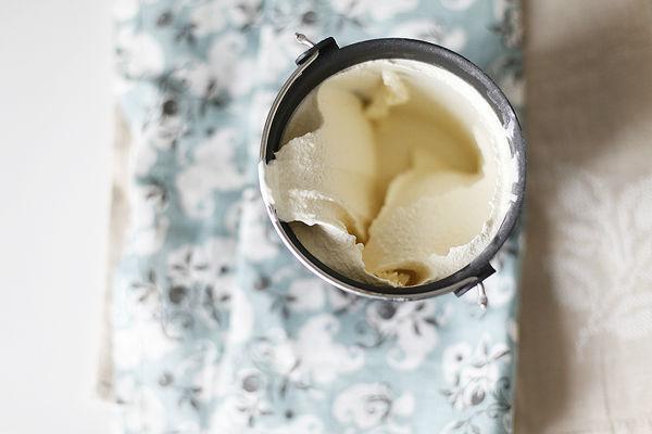 Gelat en una màquina de fer gelats 4