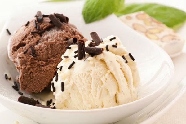 Crème glacée semifreddo