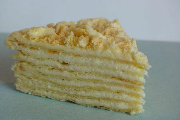 Napoleó amb crema agra