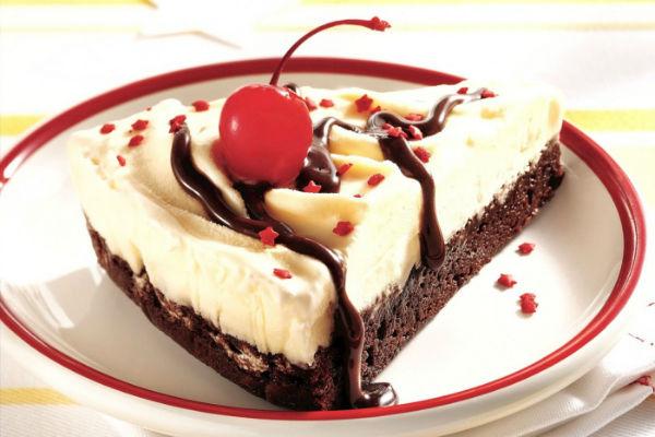 Pastís de gelat de cirera