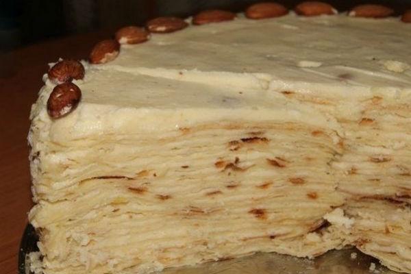 Pastís Napoleó en una paella 5