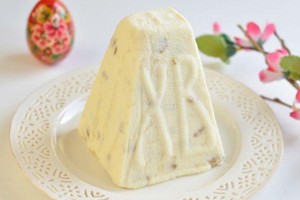 Pastís de formatge cottage de Pasqua sense forn