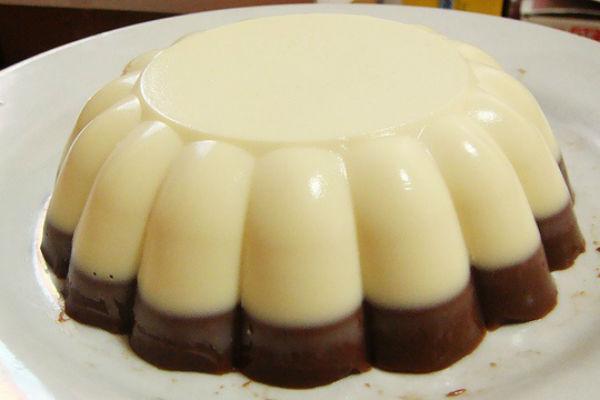 Gelatina de cacau i crema agra 2