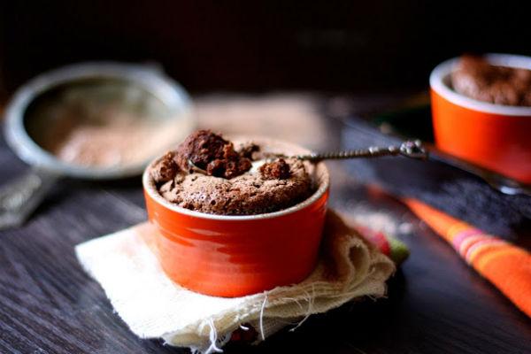 Suflé de xocolata