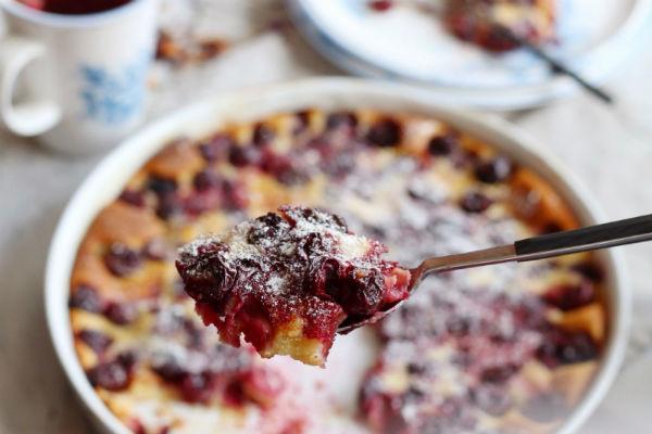 Clafoutis de postres franceses 2