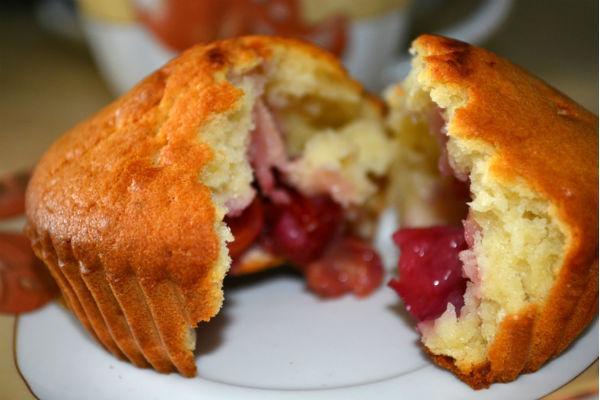 Recepta de magdalenes de cirera 3