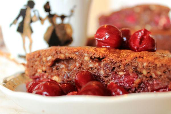 كعكة الكرز الخاصة بالصوم الكبير