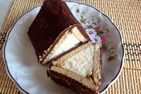 Recepta per a la casa de galetes de formatge cottage 2