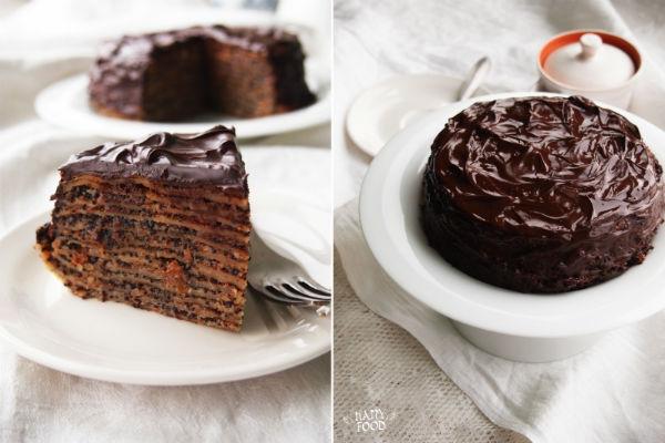 Pastís de creps de xocolata 3