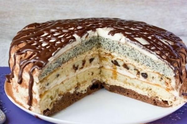 Recepta de pastís de crema agra amb fotos 2