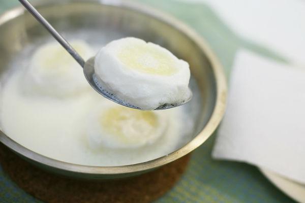 Postres de bola de neu 2