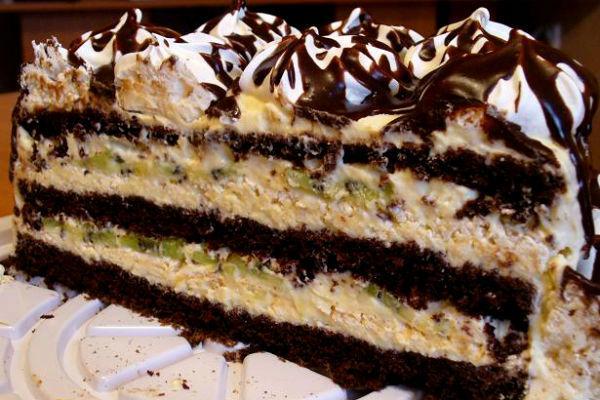 Pastís Príncep Negre amb llet condensada 3