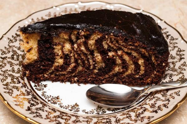 Pastís de zebra amb kéfir 2