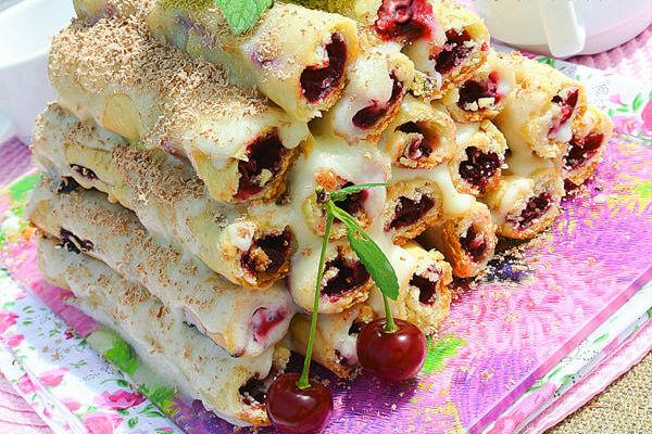 Gâteau Izba aux cerises 3