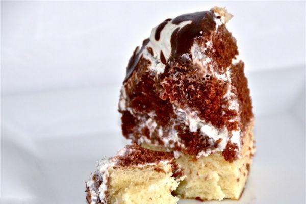 كعكة الطوق المجعد 3