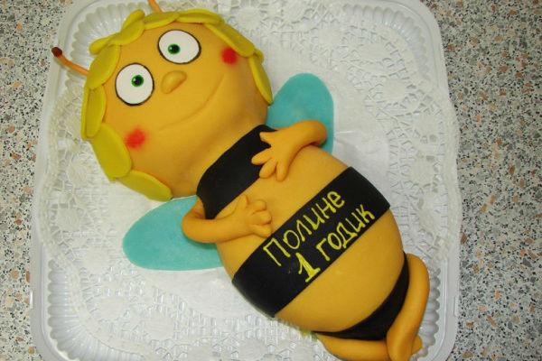 Gâteau « Maya l'abeille » 2