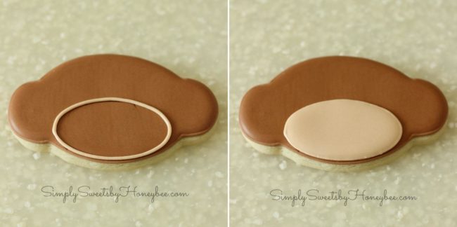 Tallador de galetes amb forma de mico.