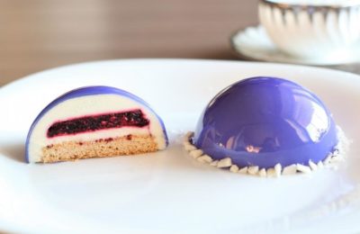 كعكة موس المرآة.