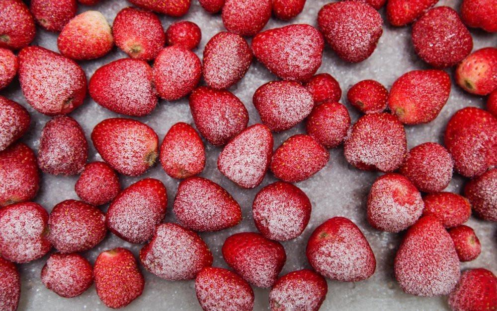 Opcions de congelació per a maduixes - Baies senceres - Fotos