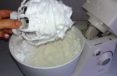 وصفة كريمة البروتين الكلاسيكية - الخطوة 6