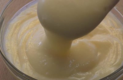 وصفة - الكاسترد للإكلير - الخطوة 10