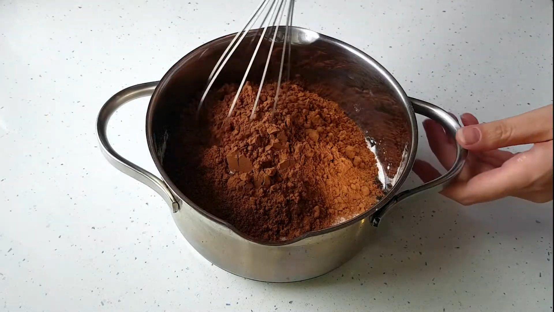 وصفة - كريمة الشوكولاتة للإكلير - الخطوة 4