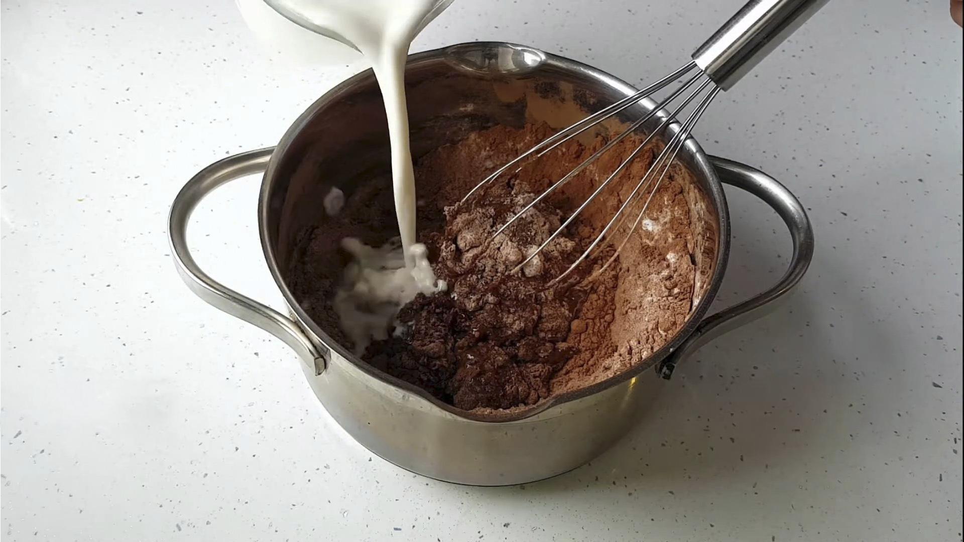 وصفة - كريمة الشوكولاتة للإكلير - الخطوة 5-1