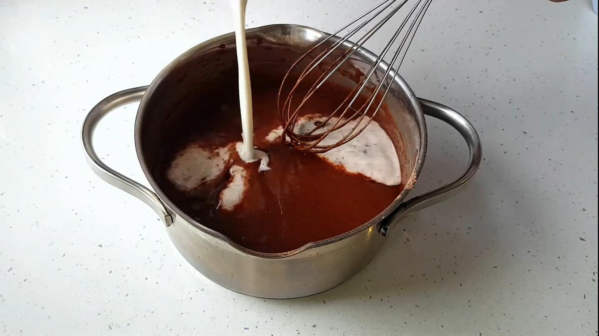 وصفة - كريمة الشوكولاتة للإكلير - الخطوة 5-2