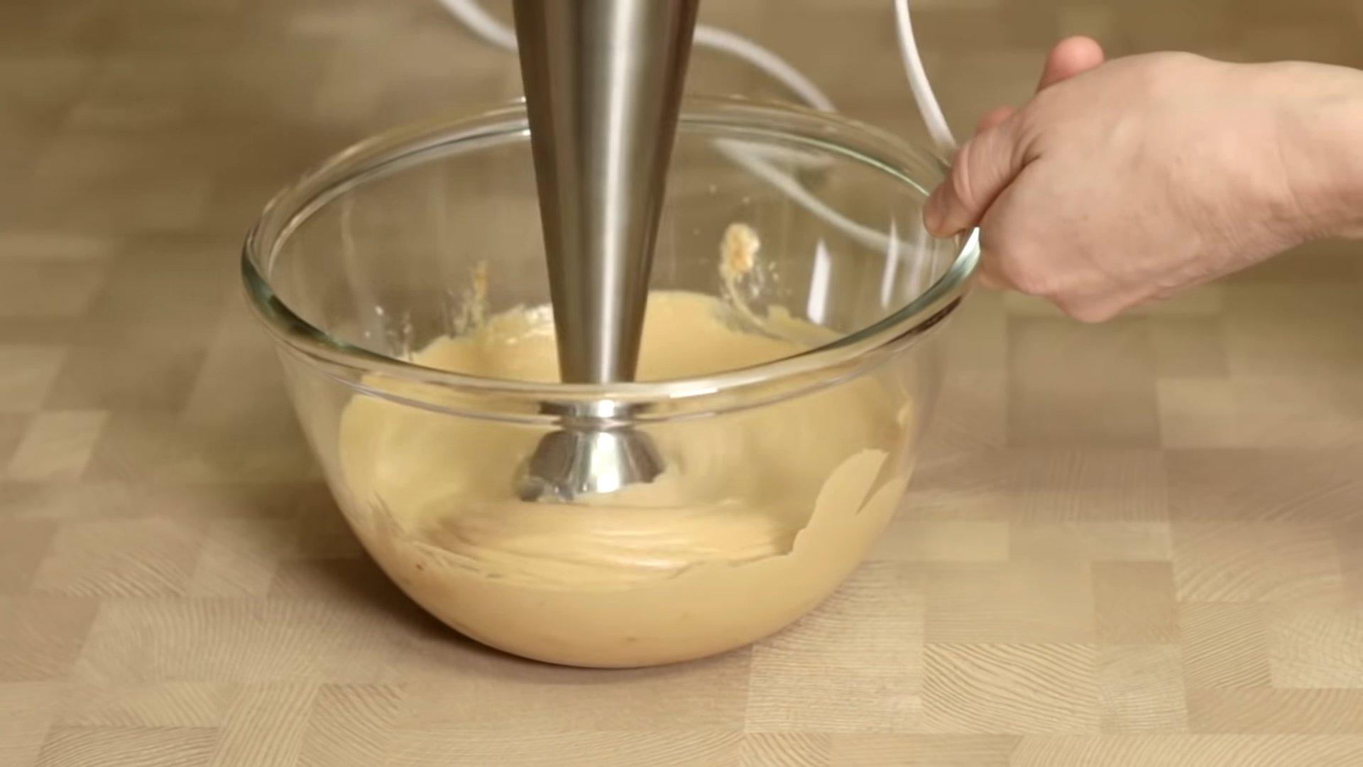 Recepta - Crema de mató per a pastís Napoleó - Pas 3.1