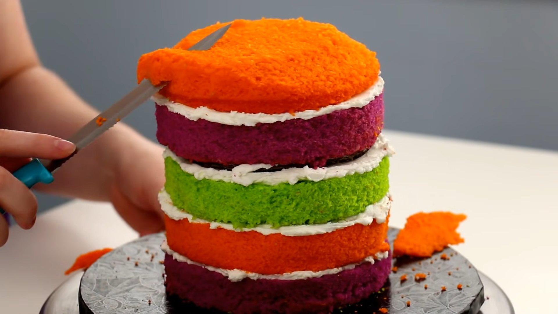 Ricetta - Torta di Halloween per bambini - Fase 1
