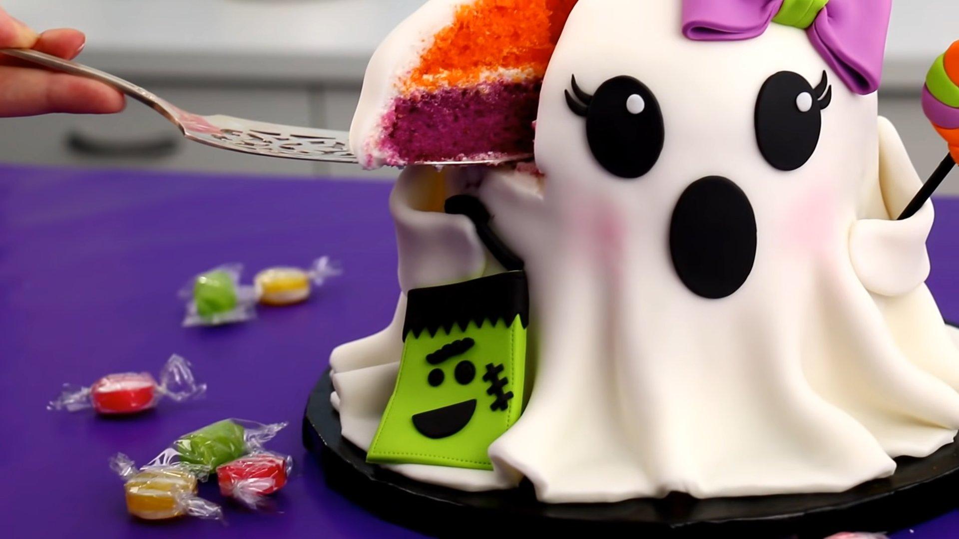 Ricetta - Torta di Halloween per bambini - Fase 8-2