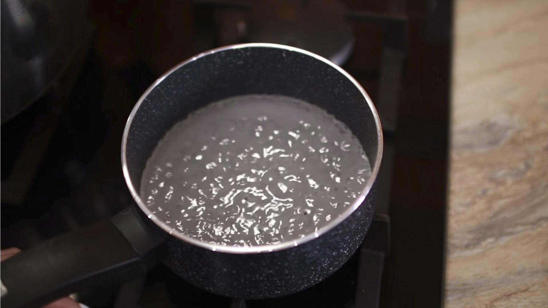 وصفة - كريمة البروتين للإكلير - الخطوة 2